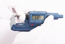 Dasqua digitale buitenmicrometer 4230-2005 0,001 mm 0-25 mm inch/mm gehard staal