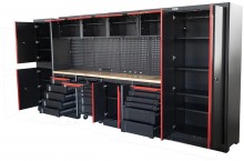 HBM Expert modulair werkplaatssysteem 17-delig zwart/rood
HBM Expert modulair werkplaatssysteem 17-delig zwart/rood