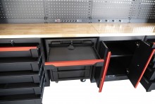 HBM Expert modulair werkplaatssysteem 17-delig zwart/rood
HBM Expert modulair werkplaatssysteem 17-delig zwart/rood