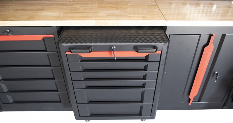 HBM Expert modulair werkplaatssysteem 17-delig zwart/rood
HBM Expert modulair werkplaatssysteem 17-delig zwart/rood