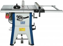 HBM cirkelzaagtafel 254 mm 1800 W 230 V zaagblad 3450 rpm 80 mm zaagdiepte
