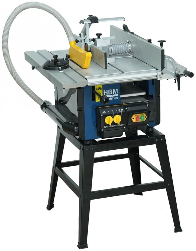 HBM multifunctionele houtbewerkingsmachine 1000 W, 200 mm zaagblad, 42 mm zaagdiepte, 230 V
