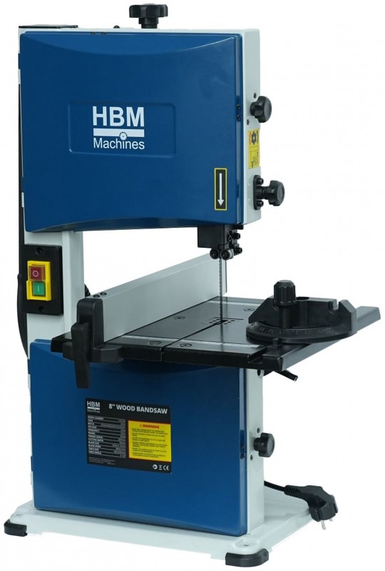 HBM Pro hout lintzaag 200 mm 300 W 230 V 45° zaaghoek 85 mm zaagdiepte
