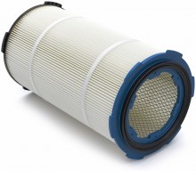 HBM K9886 filter til industriel støvudsugning.