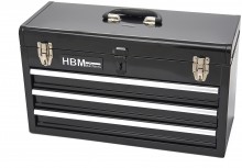 HBM gereedschapskist met 3 laden zwart, 8,2 kg, 595 x 275 x 370 mm HBM gereedschapskist met 3 laden zwart, 8,2 kg, 595 x 275 x 370 mm