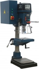 HBM industriële variabele kolomboormachine 25 mm, 230 V, 100-3300 rpm, 1,1 kW, spindelslag 135 mm