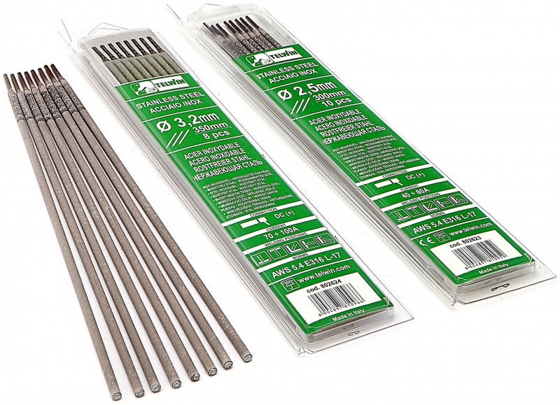 Telwin Rutiel Laselektroden voor RVS Ø 2,5 x 300 mm - 10 Stuks model 2