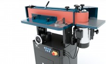 HBM oscillerende bandschuurmachine 150 x 2260 mm 230 V, tafel, kantelbaar, onderstel, 2,2 kW, hout