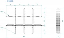 HBM Tussenschot Set 100 mm voor 1 Lade
HBM Tussenschot Set 100 mm voor 1 Lade