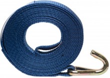 Cover spanbanden met ratelgesp en haken 25 mm x 5 m, maximale belasting 713 kg
