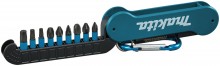 Makita slagschroefbitset 10-delig E-12005 Philips Pozidriv Torx 25 mm zwart