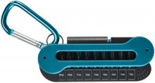 Makita slagschroefbitset E-15811 10-delig Phillips, Pozidriv, Torx
