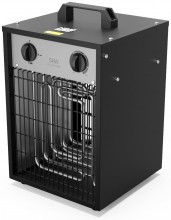 HBM elektrisk heater 5000 watt 400 V 320 m³/h termostat til rum op til 100 m².
