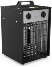 HBM elektrisk heater 5000 watt 400 V 320 m³/h termostat til rum op til 100 m².