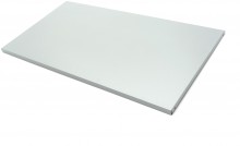 HBM binnenplank voor deluxe dubbele gereedschapskast 91 x 42 cm, koudgewalst staal, grijs