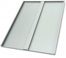 HBM binnenplank voor deluxe dubbele gereedschapskast 91 x 42 cm, koudgewalst staal, grijs
