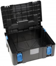 HBM modulaire gereedschapskoffer middel, verrijdbaar, kunststof, zwart, 40 x 30 x 17 cm