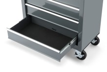 HBM gereedschapswagen 5 laden 62 cm grijs met slot 125 kg
