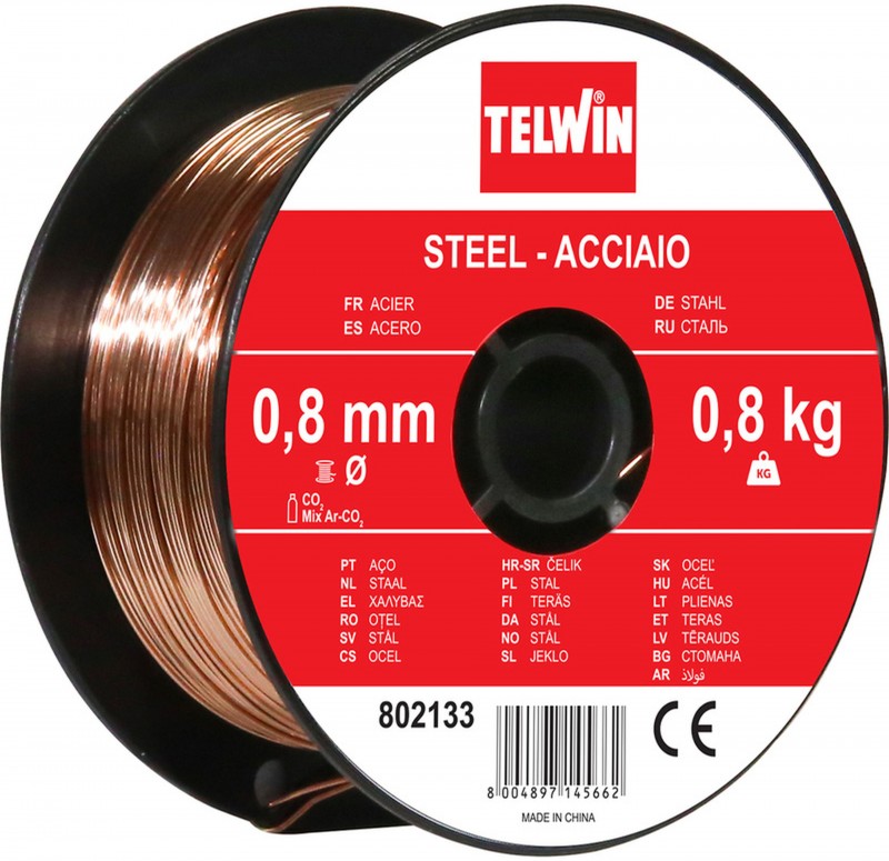 Telwin CO-2 lasdraad 0,8 mm 0,8 kg bruin