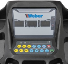 Weber STW-202 autowiel balanceermachine 230 V, 200 O/min, 1 g nauwkeurigheid, velgdiameter 24 in, 84 kg