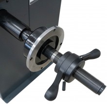 Weber STW-202 autowiel balanceermachine 230 V, 200 O/min, 1 g nauwkeurigheid, velgdiameter 24 in, 84 kg