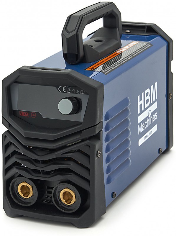 HBM MMA 160 lasapparaat 230 V 160 A met display, draagbaar, IP21S
HBM MMA 160 lasapparaat 230 V 160 A met display, draagbaar, IP21S