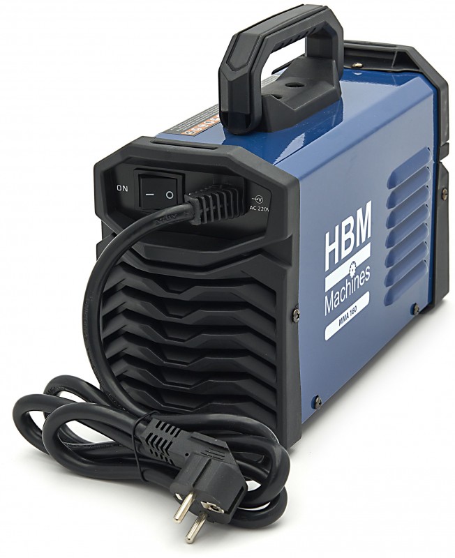 HBM MMA 160 lasapparaat 230 V 160 A met display, draagbaar, IP21S
HBM MMA 160 lasapparaat 230 V 160 A met display, draagbaar, IP21S
