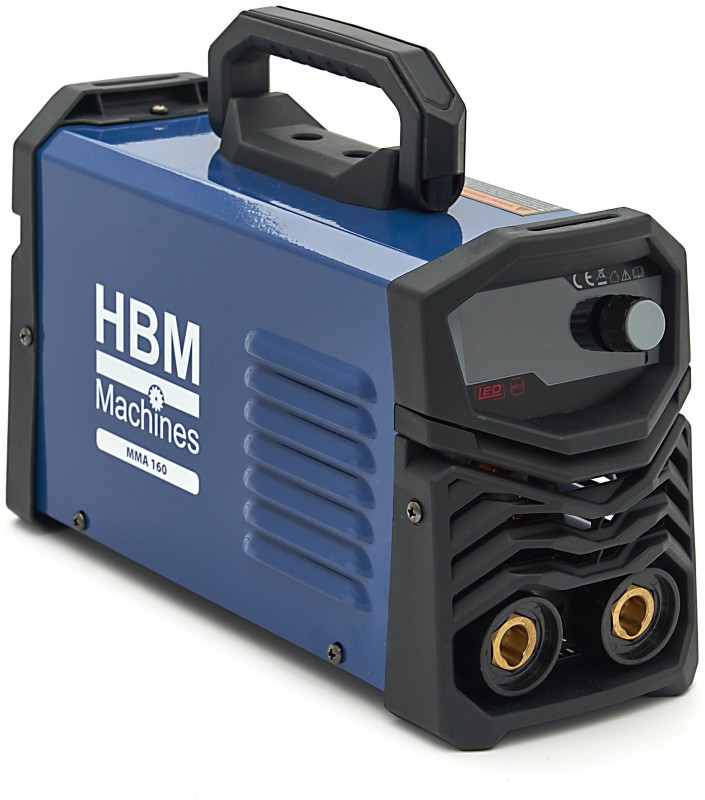 HBM MMA 160 lasapparaat 230 V 160 A met display, draagbaar, IP21S
HBM MMA 160 lasapparaat 230 V 160 A met display, draagbaar, IP21S