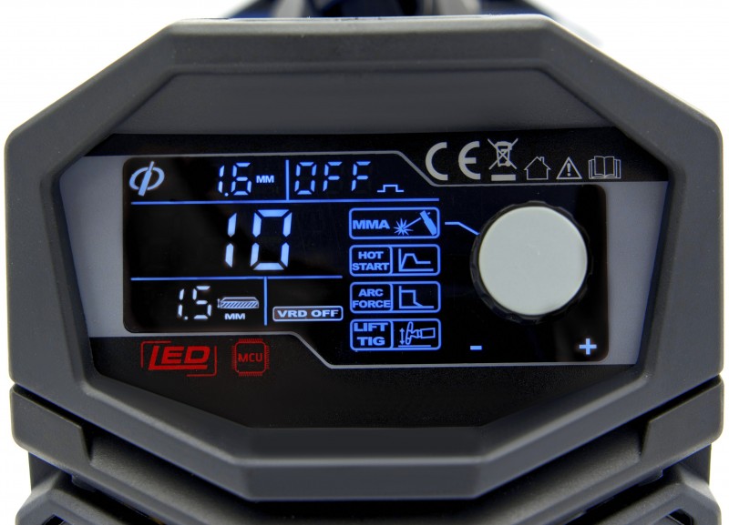 HBM MMA 160 lasapparaat 230 V 160 A met display, draagbaar, IP21S
HBM MMA 160 lasapparaat 230 V 160 A met display, draagbaar, IP21S