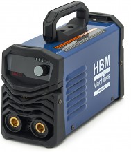 HBM MMA 200 lasapparaat 230V 200A met display, draagbaar, IP21S, voor staal en RVS