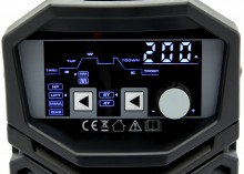 HBM TIG 200P Lasapparaat 230V 200A Pulse, Display, Draagbaar, IP21S voor RVS, Staal en Titanium HBM TIG 200P Lasapparaat 230V 200A Pulse, Display, Draagbaar, IP21S voor RVS, Staal en Titanium