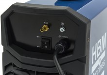 HBM TIG 200P AC/DC lasapparaat 200A 230V pulse display draagbaar MMA TIG aluminium rvs staal IP21S