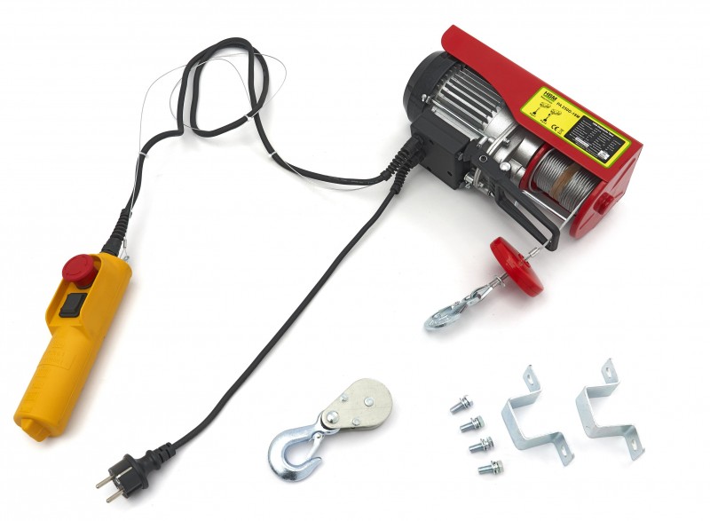 HBM Elektrische Takel 500 kg 18 m 500 W 230 V 8 m/min 3 mm kabel HBM Elektrische Takel 500 kg 18 m 500 W 230 V 8 m/min 3 mm kabel