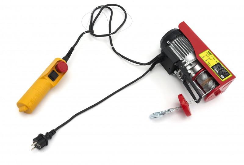 HBM Elektrische Takel 500 kg 18 m 500 W 230 V 8 m/min 3 mm kabel HBM Elektrische Takel 500 kg 18 m 500 W 230 V 8 m/min 3 mm kabel