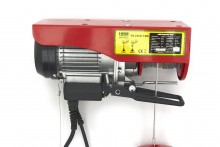 HBM Elektrische Takel 500 kg 18 m 500 W 230 V 8 m/min 3 mm kabel HBM Elektrische Takel 500 kg 18 m 500 W 230 V 8 m/min 3 mm kabel