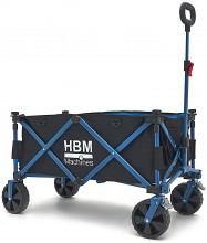 HBM Opvouwbare Bolderwagen 120 kg, inklapbaar, 4 wielen, 100 x 51 x 106 cm