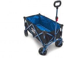HBM Opvouwbare Bolderwagen 120 kg, inklapbaar, 4 wielen, 100 x 51 x 106 cm