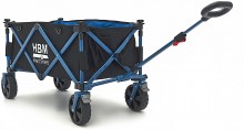 HBM Opvouwbare Bolderwagen 120 kg, inklapbaar, 4 wielen, 100 x 51 x 106 cm