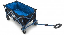 HBM Opvouwbare Bolderwagen 120 kg, inklapbaar, 4 wielen, 100 x 51 x 106 cm