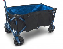 HBM Opvouwbare Bolderwagen 120 kg, inklapbaar, 4 wielen, 100 x 51 x 106 cm