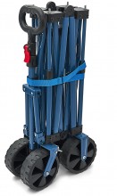 HBM Opvouwbare Bolderwagen 120 kg, inklapbaar, 4 wielen, 100 x 51 x 106 cm