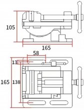 HBM Kantelbare Machineklemmen HBM Kantelbare Machineklemmen