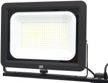 HBM dubbele LED bouwlamp met statief 200W 20.500 lm 5000K IP65 zwart
