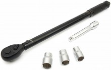 HBM momentnøglesæt 5-delt 1/2 inch 28-210 Nm med opbevaringskuffert.