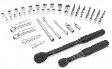 HBM momentnøglesæt 55-delt 1/4 og 3/8 inch 1-5 og 10-60 Nm HBM momentnøglesæt 55-delt 1/4 og 3/8 inch 1-5 og 10-60 Nm