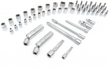 HBM momentnøglesæt 55-delt 1/4 og 3/8 inch 1-5 og 10-60 Nm HBM momentnøglesæt 55-delt 1/4 og 3/8 inch 1-5 og 10-60 Nm