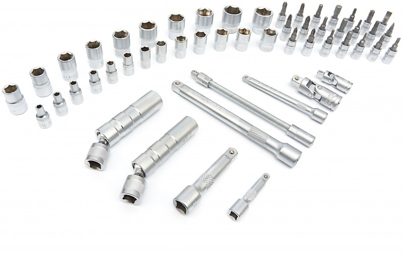 HBM momentnøglesæt 55-delt 1/4 og 3/8 inch 1-5 og 10-60 Nm HBM momentnøglesæt 55-delt 1/4 og 3/8 inch 1-5 og 10-60 Nm