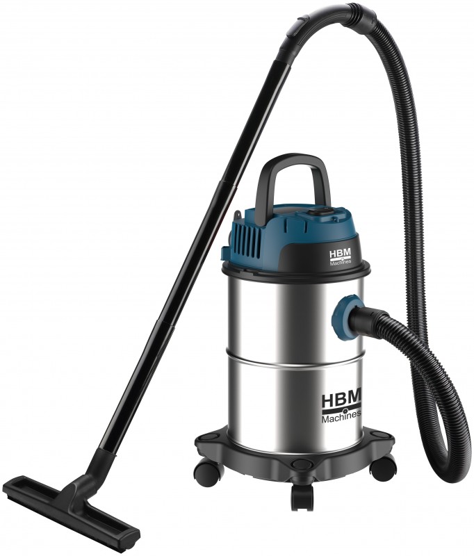 HBM våd/tør byggestøvsuger 1000W 15L 230V 15 kPa 32 mm