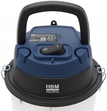 HBM våd/tør byggestøvsuger 1000W 15L 230V 15 kPa 32 mm