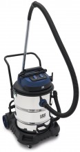 HBM byggestøvsuger våd/tør 2400W 80L 2x1200W F7 40 l/s 20 kPa 32 mm